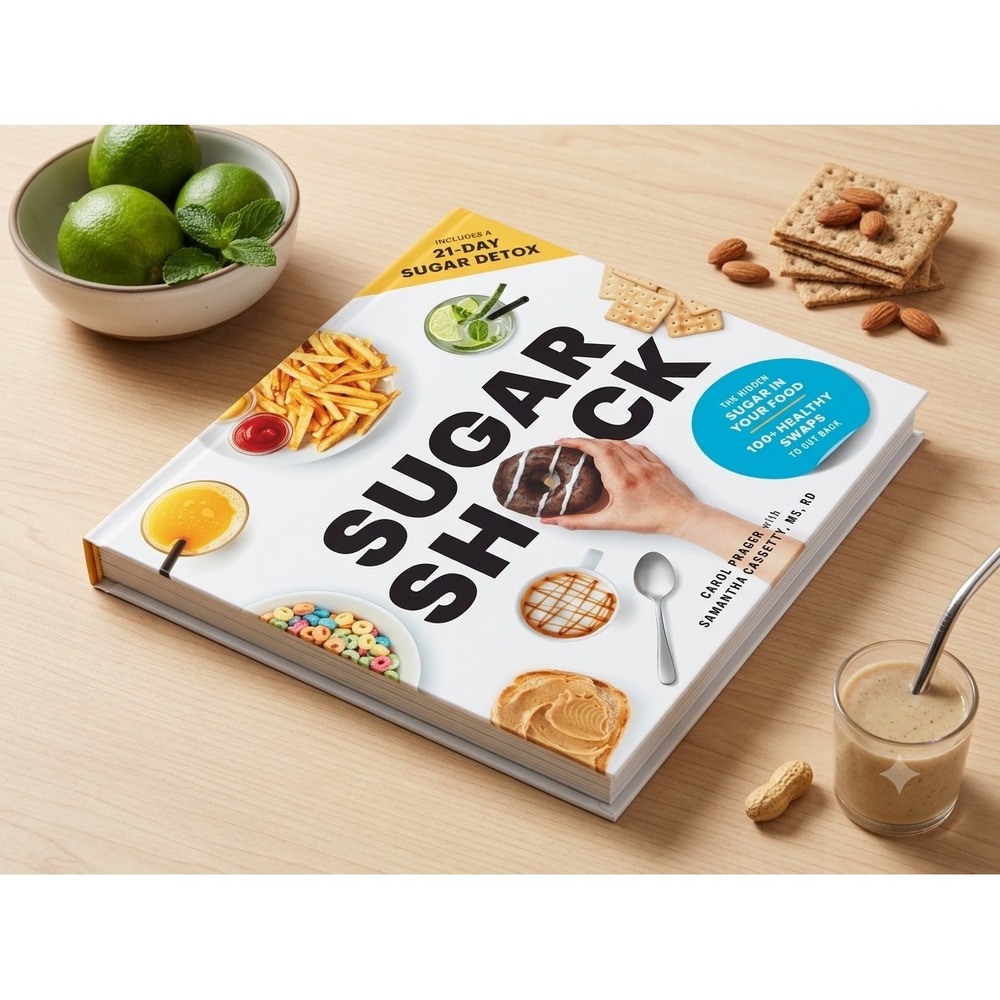 Sugar Shock Carol Prager Samantha Cassetty Hardcover 21-Day Detox Healthy Swaps‎
